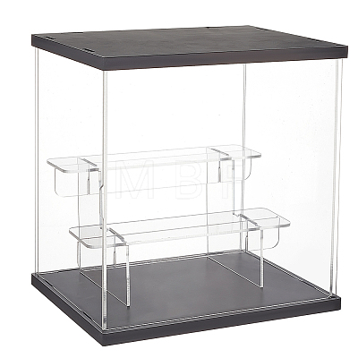 Acrylic Minifigures Display Case ODIS-WH0043-85-1