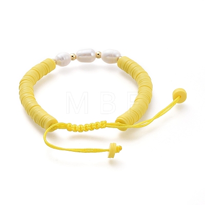 Adjustable Nylon Thread Braided Bead Bracelets BJEW-JB05124-01-1