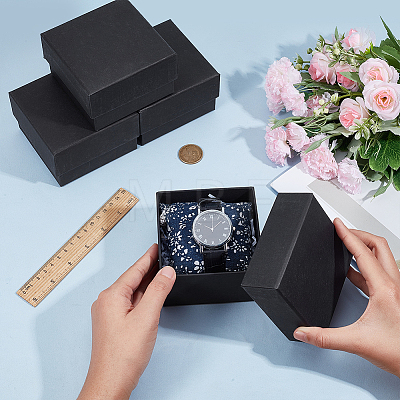 Paper Cardboard Wallet Storage Boxes CON-WH0107-66A-1