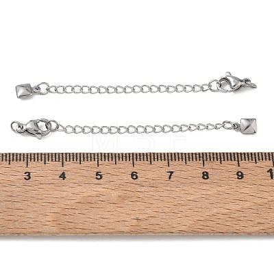 304 Stainless Steel Curb Chain Extender SA-CBA45D5-10P-1