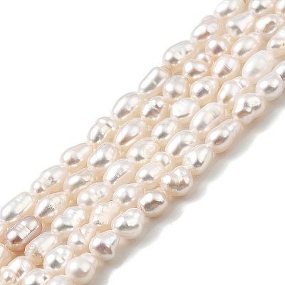 Natural Cultured Freshwater Pearl Beads Strands PEAR-I007-01O-01D-1