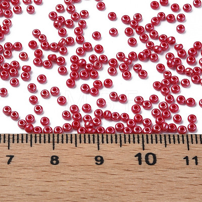 11/0 Czech Opaque Glass Seed Beads SEED-N004-003B-19-1