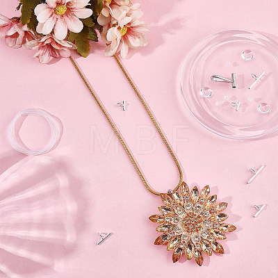 4 Styles Brass Pin to Pendant Converter FIND-DR0002-36A-1