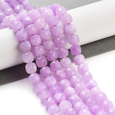 Natural White Jade Beads Strands G-H028-A09-03-1