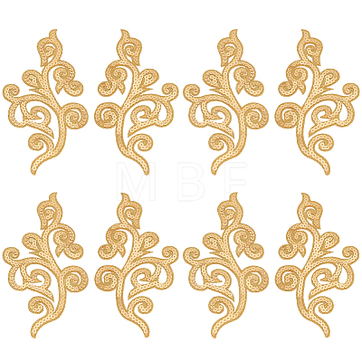 5Pairs Embroidery Thread Clothing Patches PATC-GF0001-97C-1