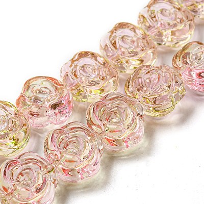 Glass Beads Strands X-GLAA-B018-02B-1