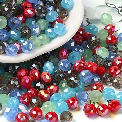 Glass Beads EGLA-A034-LM6mm-49-1