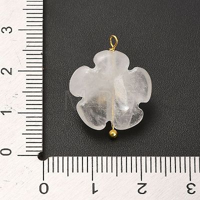 Natural Quartz Crystal Pendants G-C290-02C-1