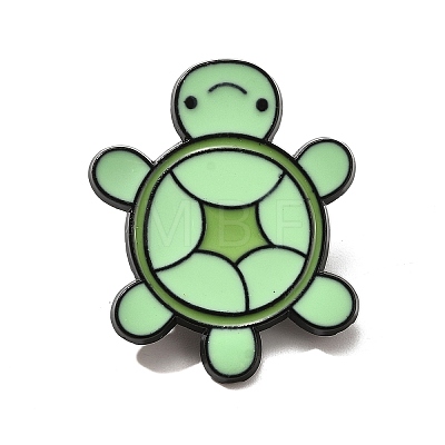 Luminous Tortoise Enamel Pins JEWB-Q011-01C-1