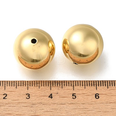 Rack Plating Brass Beads KK-K373-08I-G-1