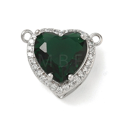 Brass Pave Cubic Zirconia Pendants KK-CBA74BF-01P-05-1