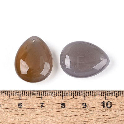 Natural Agate Pendants G-T143-18A-10-1
