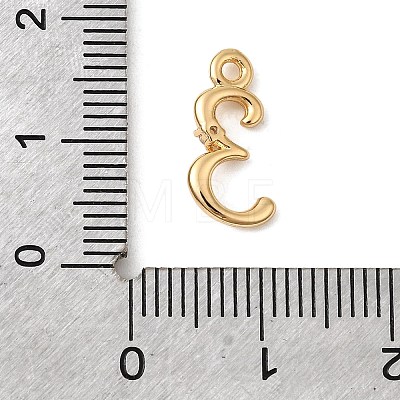 Brass Micro Pave Cubic Zirconia Charms KK-P340-24G-03-1