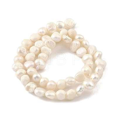 Natural Cultured Freshwater Pearl Beads Strands PEAR-A006-01A-1