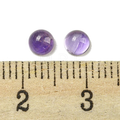 Natural Amethyst Cabochons G-H309-03-38-1