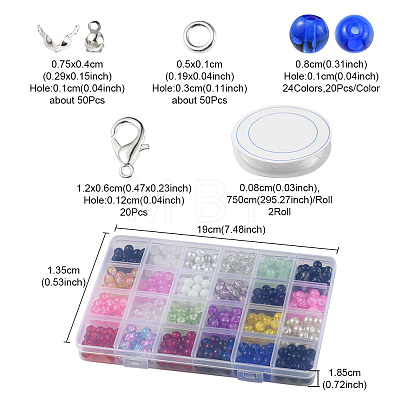 DIY Bracelet Necklace Making Kit DIY-FS0005-69-1