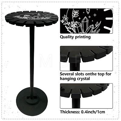 Wooden Wheel DJEW-WH0047-065-1