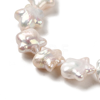 Natural Keshi Pearl Beads Strands PEAR-E016-004-1