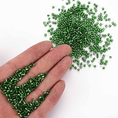 8/0 Glass Bugle Beads SEED-S032-07A-27-1