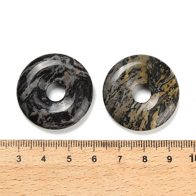 Natural Map Stone Pendants G-F831-A17-1