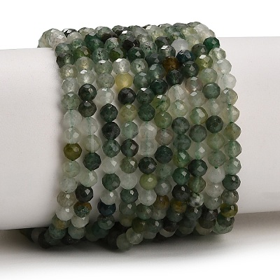 Natural Green Strawberry Quartz Beads Strands GG-CBA753B-A03-4mm-1