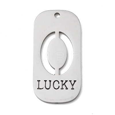304 Stainless Steel Pendants STAS-D200-02A-P-1