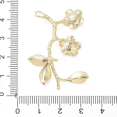 Brass Pendants KK-G601-05G-09-1