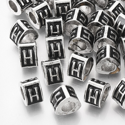 Alloy European Beads MPDL-S038-09H-1