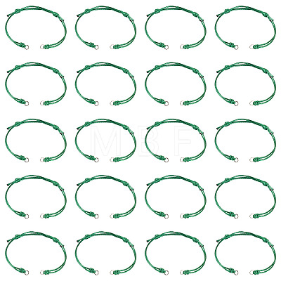 20Pcs Adjustable Korean Waxed Polyester Cord Bracelet Making BJEW-TAC0051-07-1