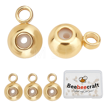 30Pcs Brass Tube Bails KK-BBC0001-56-1