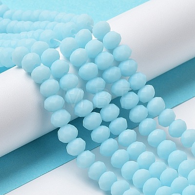 Glass Beads Strands X1-EGLA-A034-P8mm-MD06-1