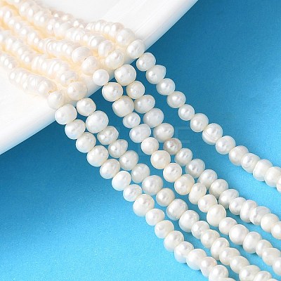 Natural Cultured Freshwater Pearl Beads Strands PEAR-I007-07L-06-1