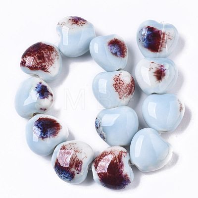 Handmade Porcelain Beads PORC-S498-15A-06-1