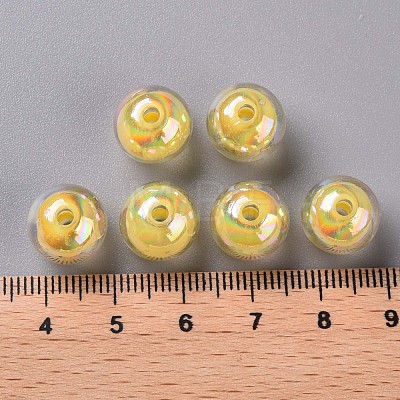 Transparent Acrylic Beads TACR-S152-16B-SS2105-1