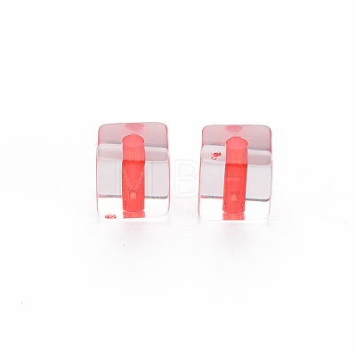 Transparent Acrylic Beads TACR-S117-12-1