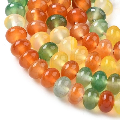 Natural Agate Beads Strands G-Z115-A01-1