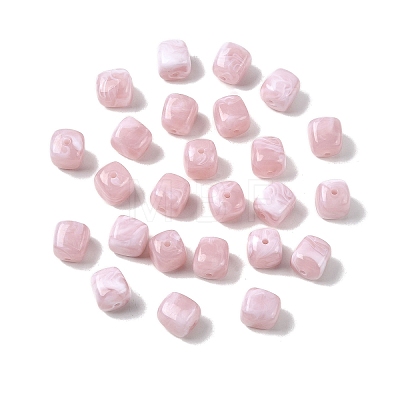 Opaque Acrylic Beads X-OACR-D320-01C-1