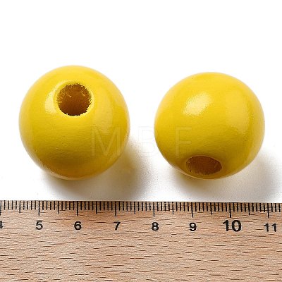 Schima Wood Beads WOOD-G023-20B-1