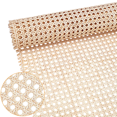 Natural Rattan Wicker AJEW-WH0410-271C-1