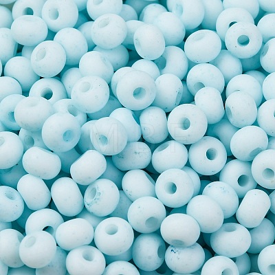 Baking Paint Glass Seed Beads SEED-C003-02E-1