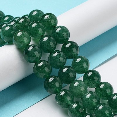 Natural Green Strawberry Quartz Beads Strands G-F756-A01-03-1
