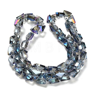 Electroplate Glass Beads Strands EGLA-P066-02A-HP04-1