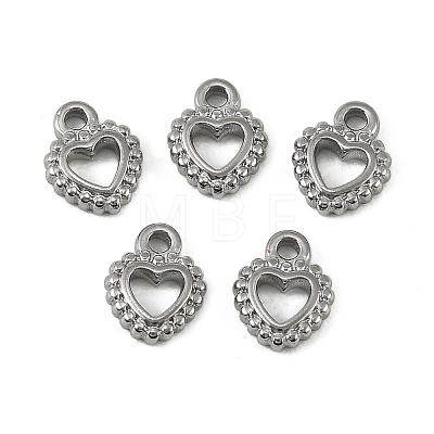 Valentine's Day 304 Stainless Steel Charms STAS-Z198-02P-1