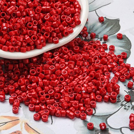 Baking Paint Glass Seed Beads SEED-S042-05A-33-1