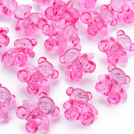 Transparent Acrylic Beads MACR-S373-71-B04-1