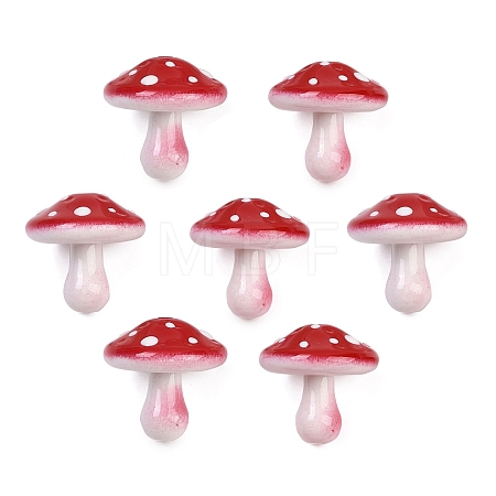 Opaque Acrylic Beads MACR-C036-02E-1