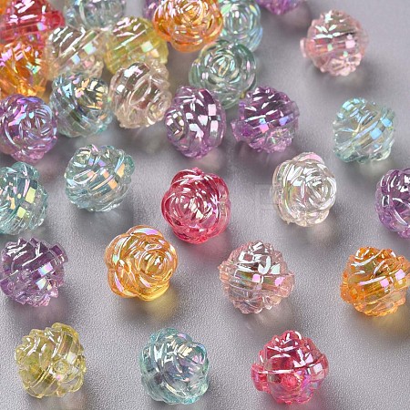 Transparent Acrylic Beads X-TACR-S154-33C-1