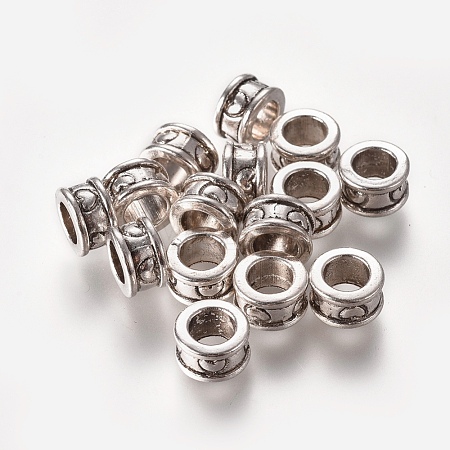 Tibetan Style Alloy European Beads LF10451Y-NF-1