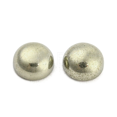 Natural Pyrite Cabochons G-G013-01A-1