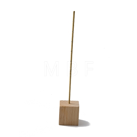 Brss Earring Diaplay Stands EDIS-WH0021-45G-1